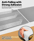 High Density NBR Foam Fireplace Hearth Pad For Straight Up Baby Proofing And Toddler Safety With Strong Adhesive Backing to secure edges.