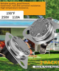 Must-Have RV Furnace Limit Switch Replacement 190 Fahrenheit Safety Overheat Protection For 85-III and other models shown