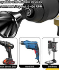 Pro Grade Deburring External Chamfer Tool With Tungsten Carbide Blades for drills and press setup