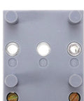 Pro Grade Handheld Drill Locator Guide With Pin Set For 6mm 8mm And 10mm Holes, gray ABS fixture with 6 8 10mm holes