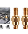 Knock Out Corrosion Quickly With These Heavy Duty Side Post To Top Battery Terminal Adapters with matched nuts for easy swaps.