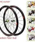 700c Road Wheelset Dope Lightweight Aluminum Rim 40mm With Carbon Hub, Quick Release, V Brake Compatible, Gold Finish.