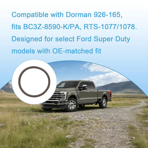 Ford Super Duty Radiator Coolant Hose O Ring Seal Kit Quick DIY Fix For Leaks Fits Dorman 926-165 And OE Fix RTS-1077