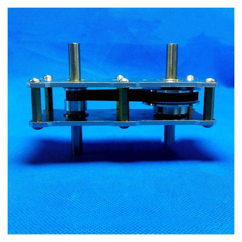 Right Angle Gearbox 122x80x55mm Full Metal Reducer With 8mm Shaft Built To Last 1:1 1:2 1:4 Gear Ratios Synchronous Wheel Pulley