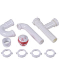 Top Tier Air Admittance Valve Trap Pack Perfect For Island Sinks And Remote Bathrooms includes PVC pipes and fittings for easy installation.