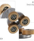 36T Copper Gear Set For Electric Bike Hub Motor Planetary System With Bearing And Copper Clutch Gear For E Bike Conversion Kit