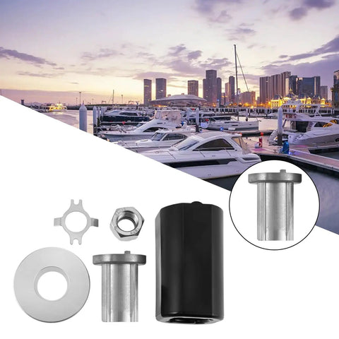 Flo-Torq II Marine Hub Kit Replacement For Mercury Outboard 70-300 HP And Mercruiser Alpha Alpha One Bravo One 15 Spline Design Beefed-Up Plug-and-Play Hub System For Marine Drives And Bigfoot Command Thrust