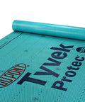 Zero Hassle Heavy Duty Synthetic Roof Underlayment Covers A Whole 10 Squares Of Your Deck Pro Level Waterproof Protector visible in roll form on a deck surface.