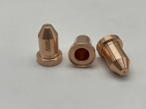 Three 192052 nozzle tips for 10Pcs Nozzle Tip And 10Pcs Electrode Set For ICE 40T ICE 40C ICE 50C ICE 55C Plasma Cutter Torch Replacement Consumables