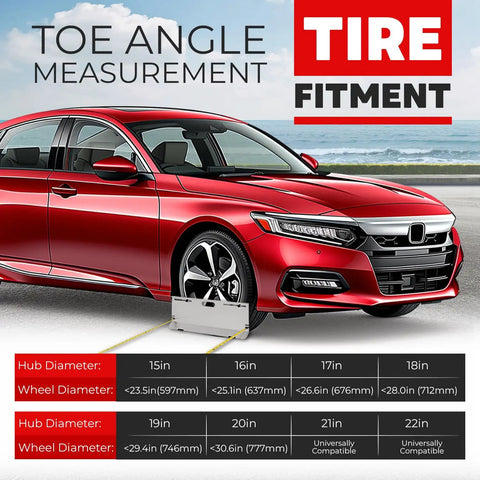 Grab These Dope Toe Plates And Straighten Your Wheels Fast With This Easy Diy Alignment Tool Kit Featuring Four Exact Angle Probes For Quick Garage Setup Perfect Fitment Across All Rims No Cap Slick Handling Guaranteed