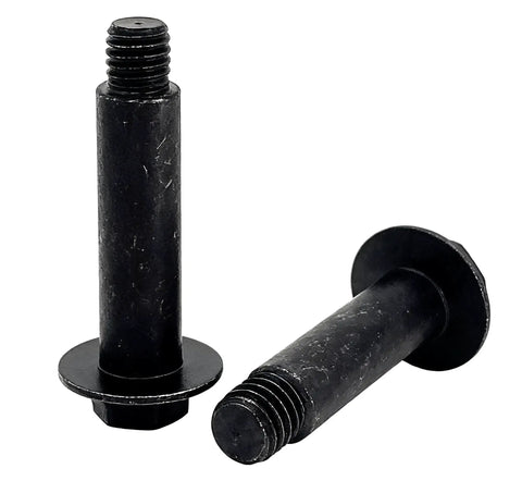 Shoulder Bolt Set Of 2 Replacement Wheel Bolts For Toro Lawn Mowers And Snow Throwers Part 614650 Compatible displayed on white background