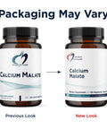 Calcium Malate Chelate With Vitamin D3 Bone Health Boost Supplement For Women And Men 500mg Calcium Easy Absorption With Malic Acid Non GMO 120 Capsules For Strong Bones And Overall Wellness, showing two bottles with varying labels.