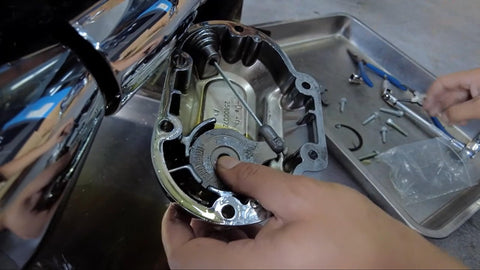 Power Clutch Easy Lever Pull Kit For Sportster XL 1994 To 2020 Mechanical Clutch No Drill Install fitting into motorcycle