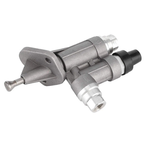Fuel Transfer Pump Part 3918076 4937767 3917998 For B Series Engines Zinc Alloy Fuel Pump With Gasket Compatible With B3.9L B5.9L, shown angled