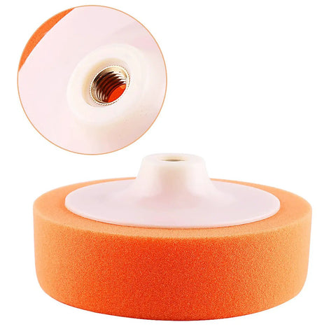 Kick Your Car Shine Into High Gear With This Professional 6 Inch Sponge Polishing Pad Wheel for waxing and buffing.