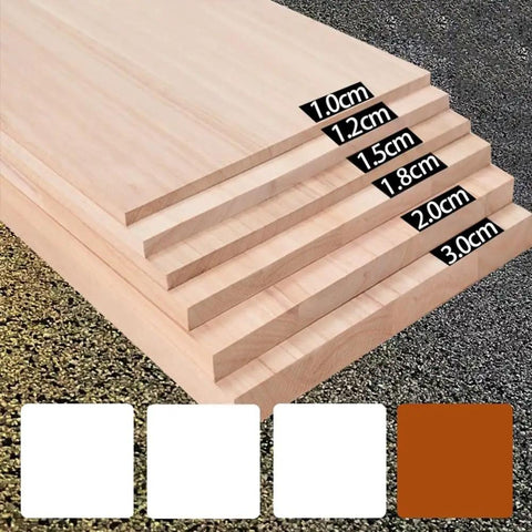 Stack of varied thickness wood panels for use with Aluminum L Shaped Wall Corner Guard Peel And Stick Edge Protector.