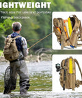 Foldable 32 Inch Fish Measuring Ruler For Boat And Kayak Lightweight Grab And Go Yellow Bump Board With Imperial And Metric Graduations Easy Read Crab And Fish Measuring Device For Anglers, in fishing backpack