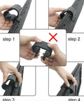 Instructions for using 10 Pack Rattan Furniture Clips Sectional Connector for Outdoor Couches and Wicker Furniture Stabilizers Clip Set