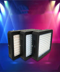 Built Tough 5600W Led UV Cure Light For 3D Resin And Gel Polish Cool Beam Tech showing three UV lamps on colorful background.