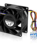 Refrigerator Evaporator Fan Motor Replacement Drop In Fit For A Wide Range Of Models And Replaces WR60X29099 shown close-up