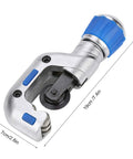 Heavy Duty Bearing Pipe Cutter For Copper Aluminum And Stainless Steel Tubes 5 To 50mm, High Speed Steel Aluminum Alloy Body With Non Slip Handle
