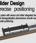 Rock Solid OSP Rodless Cylinder Pneumatic Actuator Featuring Mechanically Jointed Rig double acting with sensor for precise positioning