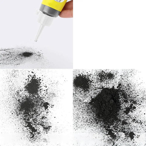 Close-up of 60ml Graphite Lock Lubricant Two Pack for Door Locks Keys Windows and Cars with pencil-like applicator dispensing powder
