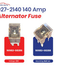 Direct Fit 140 Amp Battery Fuse Block Replacement For Toyota Nissan Ford Hyundai Main Post 18mm Fits OEM Part Numbers 90982-08286 90982-08288
