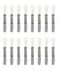 Twenty Piece Window Screen Plunger Latches showing aluminum alloy spring push pins with retractable clips for quick installation.