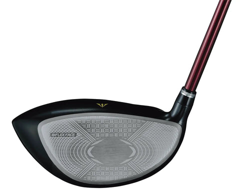 Close-up of Premium 2025 Golf Driver For Men Right Handed With 10.5 Degree Loft Sr Flex Carbon Shaft Black Finish clubhead.