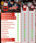 Comparison of OBD2 Scanner AutoLink AL549 vs AL329 and AL319, showing features like ABS, battery tests, and code reading.