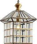 Copper Brass Outdoor Pendant Light Set Waterproof Weatherproof Hanging Porch Lantern With Clear Glass For Patio Kitchen Dining Room Entryway Durable Anti Rust Coating That Goes The Distance For Wet And Dry Outdoors