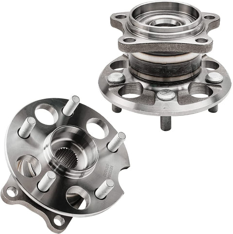 AWD Rear Wheel Bearing Hubs Kit For Toyota Highlander Venza Lexus RX330 RX350 RX400h Drop In Ready 2 Wheel Hubs Assembly 4pc Set