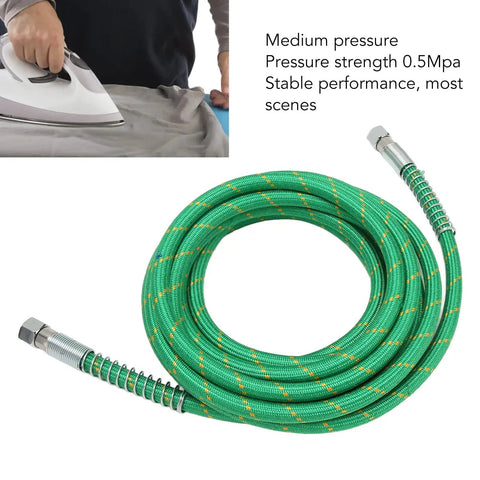 5M Silicone Rubber Steam Hose For Ironing And Dryers Heavy Duty High Temp Steam Tubing Medium Pressure 0.5 MPa Boiler Pipe