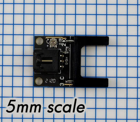 Beam Break Sensor With 15mm Gap, Adjustable Sensitivity Trim Pot on 5mm grid for DIY projects and robotics, no cable included