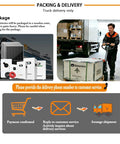 Heavy Duty 5500W Off Grid Solar Power Kit With 48V 410Ah LiFePO4 Battery Delivering 21Kwh Of Rock Solid Storage in delivery packaging.