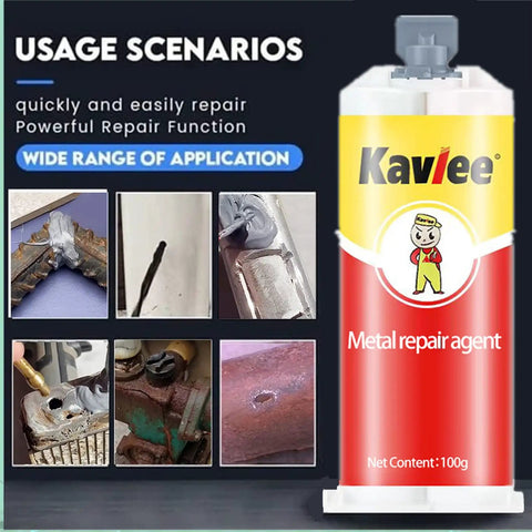High Temperature Metal Casting Glue For Repairs And Heat Resistant Liquid Welding Filler product tube and repair examples