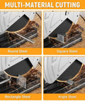 14 Inch Metal Cutting Chop Saw 2600W Heavy Duty Electric Cut Off Machine With Saw Blade cutting various steel shapes