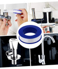 30 Pieces PTFE Thread Seal Tape DIY Leak Repair High Density Plumbing Fittings and Garden Hose Connections, Safe and Non Flammable