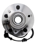Front Wheel Bearing Hubs For 2006-2009 Dodge Ram 1500 With 4 Wheel ABS, 5 Lug, Crew Cab Or Standard Cab, Front Hub Assembly Replacement Kit Includes 2 Hubs