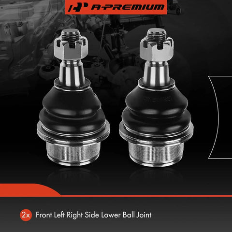 Two Pack Front Lower Ball Joints Replacement For Chevy GMC Rigs And SUVs Fits Cadillac Escalade 2002 To 2014 Escalade ESV 2003 To 2014