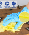 16 Pack Heavy Duty Tack Cloths For DIY Heroes Ready To Sweep Dust Like Pros Premium Cotton Mesh Wipes being used to clean surfaces.