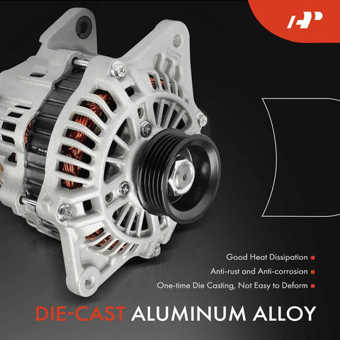 Beefed Up Alternator Upgrade For Subaru Impreza Forester And Saab 9 2X 2004 2010 2 5L 12V 90A 5 Groove Pulley Replacement Part