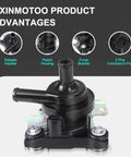 Top Shelf Inverter Electric Water Pump Assembly Matching G9020 47031 with plastic housing and reliable impeller for hybrids.