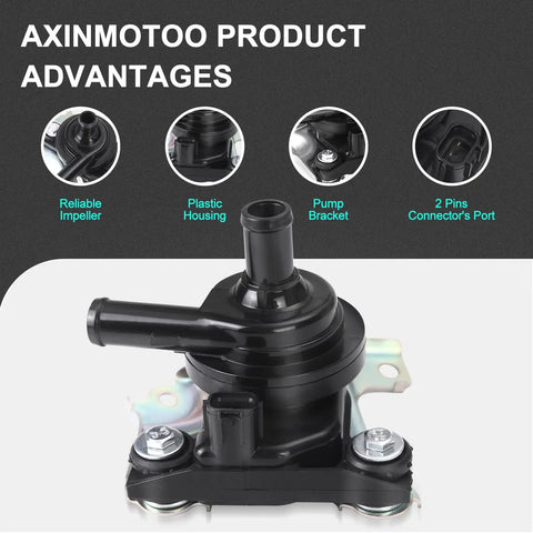 Top Shelf Inverter Electric Water Pump Assembly Matching G9020 47031 with plastic housing and reliable impeller for hybrids.