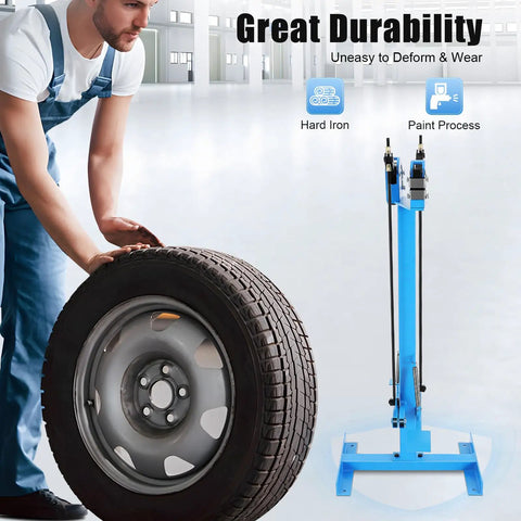 Heavy Duty 18 Gauge Sheet Metal Shrinker And Stretcher Press With Foot Pedal Stand And One Inch Deep Throat Dual Jaw Vise For Grease Monkey Approved Auto Bodywork And No Sweat Custom Fabrication