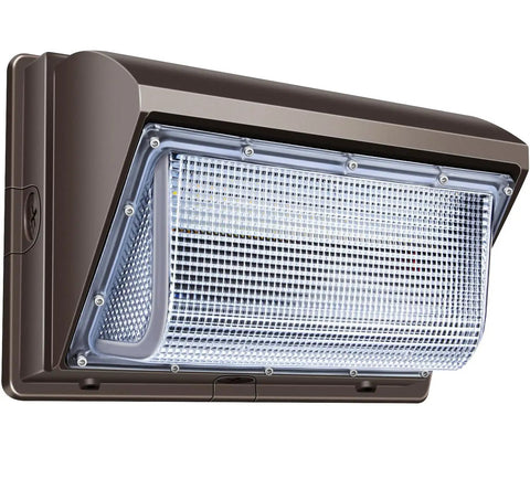 120W LED Wall Pack Lights With 15600 Lumens Switch Control 5000K Outdoor Wall Mount Flood Lighting for security buildings view