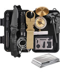14 In 1 Survival Kit For Men Gift For Him Dad Husband Emergency Gear And Equipment For Hunting Fishing Camping And Outdoor Adventure.