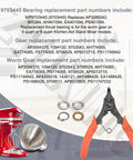 All-in-One Worm Gear Kit For 5Qt And 6Qt Stand Mixers That Keeps Your Home Kitchen Workhorse Running, Compatible With Whirlpool KitchenAid