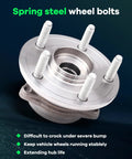 Front Wheel Hub Bearing Assembly 513324 for Dodge Durango 2011-2018 and Jeep Grand Cherokee 2011-2018 with 5 lug bolts